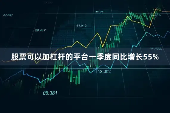 股票可以加杠杆的平台一季度同比增长55%